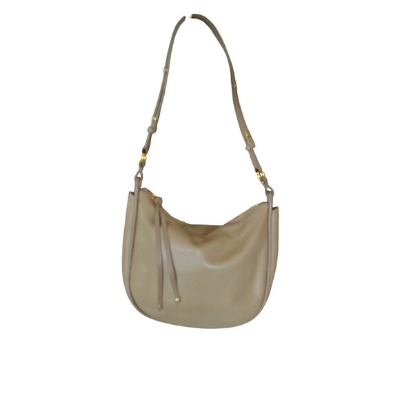 Aallyn Leather Marley Hobo in Biscotti Purse Shoulder Bag Neutral Boho Chic Fall - Picture 4 of 16